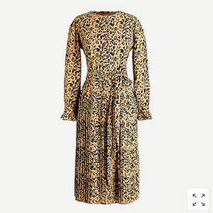 NWT J.CREW Leopard Dress